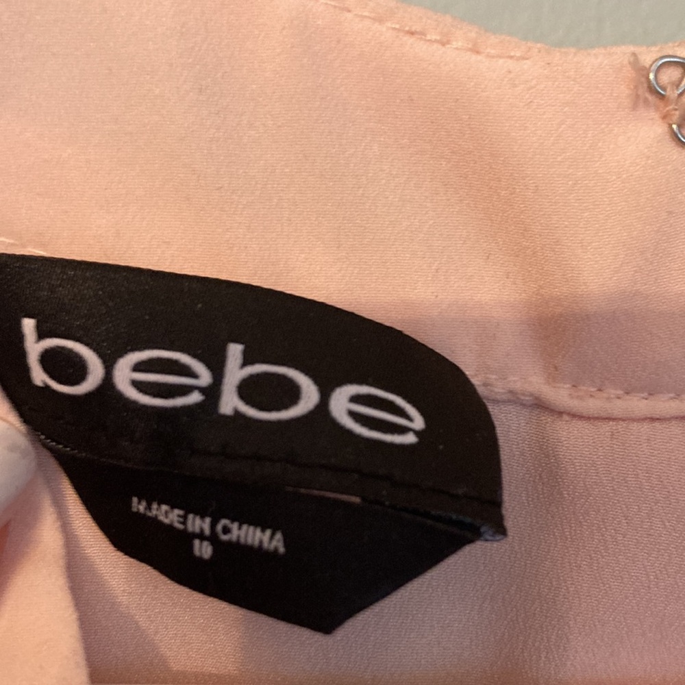 Bebe pink jumpsuit - Picture 3 of 8